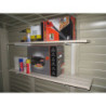 Kit 2 étagère Abri Duramax 4,13m², 6,12m², 7,68m², 10,56m², 13,12m²