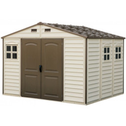 Abri de jardin en PVC WoodStyle Premium 7,68m² - Duramax