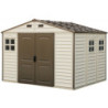 Abri de jardin en PVC WoodStyle Premium 7,68m² - Duramax
