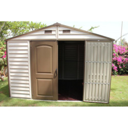 Abri de jardin en PVC WoodStyle Premium 7,68m² - Duramax