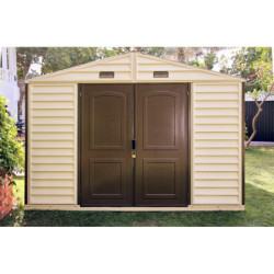 Abri de jardin en PVC WoodStyle Premium 7,68m² - Duramax
