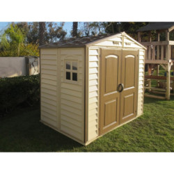 Abri de jardin en PVC WoodStyle Premium 4,13m² - Duramax