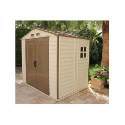 Abri de jardin en PVC WoodStyle Premium 4,13m² - Duramax
