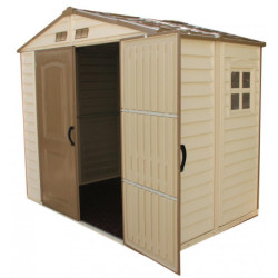 Abri de jardin en PVC WoodStyle Premium 4,13m² - Duramax