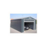 Garage en métal anthracite 19,95m²  H.2,60m DURAMAX