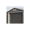 Garage en métal anthracite 19,95m²  H.2,60m DURAMAX