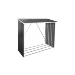 Abri buches en métal anthracite Woodstore 1,10m² Duramax