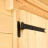 Abri de jardin en bois semi-habitable 20m² – madriers 60mm