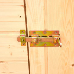 Abri en bois massif certifié 2,03m² - panneau 16mm +plancher