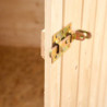 Abri en bois massif certifié 2,03m² - panneau 16mm +plancher