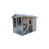 Poulailler en bois 16mm FSC pour 6 à 10 poules