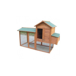 Poulailler en sapin séché pour 5 à 8 poules