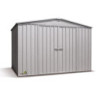 Abri de jardin en métal + Zincalume 6,54m² silver grey - Absco