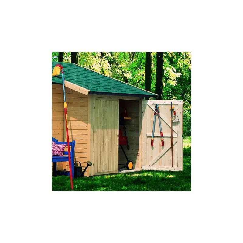 Armoire modulaire bois massif brut -  Premium Karibu