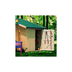 Armoire modulaire bois massif brut -  Premium Karibu