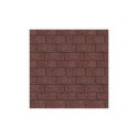 Shingle rouge pour abri bois Karibu - paquets de 3m²
