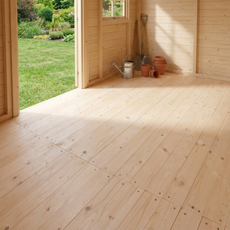 Plancher pour abri de jardin en bois Karibu 42564