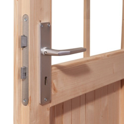 Garage en bois certifié 20,78m² ép. 40mm + Embase incluse Karibu