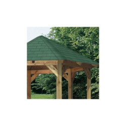 Kiosque en bois hexagonal Lissabon - Diam. 2,99m - Karibu