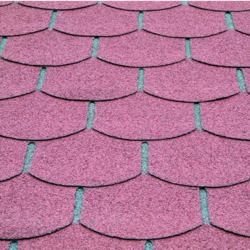 Shingles rouges Pack de 3m² pour Abri de jardin Solid