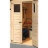 Abri de jardin en bois Dahme 3 de 3,31m² panneaux 14mm - Karibu
