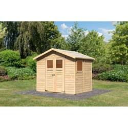 Abri de jardin 4,41m² Dalin 1 en bois panneaux 14mm - Karibu
