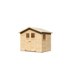 Abri de jardin 4,41m² Dalin 1 en bois panneaux 14mm - Karibu