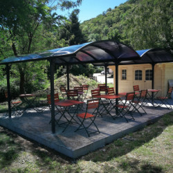 Carport 2 voitures en alu et polycarbonate 6mm ANTI-UV
