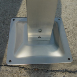 Carport 2 voitures en alu et polycarbonate 6mm ANTI-UV