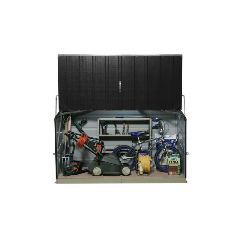 Coffre de rangement Storegard 1500L anthracite 1,74m² TRIMETALS