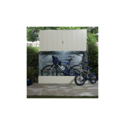 Abri à vélos en métal anthracite 1750L - 1,74m² Trimetals