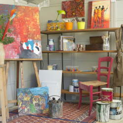 Abri de jardin PVC 7,5m² DECO Sherwood Grosfillex + kit ancrage