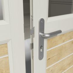 Abri de jardin PVC 7,5m² DECO Sherwood Grosfillex + kit ancrage