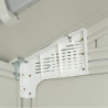 Abri de jardin PVC DECO 11,2m² Sherwood Grosfillex + kit ancrage