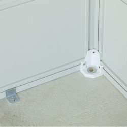 Abri de jardin PVC DECO 11,2m² Sherwood Grosfillex + kit ancrage