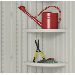 Abri de jardin en résine 35mm 5,53m² Woodgrain + Plancher SUNCAST