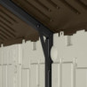 Abri de jardin en résine 35mm 5,53m² Woodgrain + Plancher SUNCAST