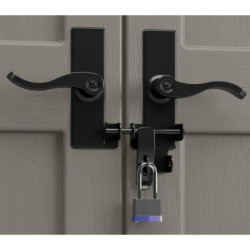 Abri de jardin en résine 35mm 7,90m² Woodgrain + plancher SUNCAST