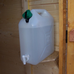 Toilettes sèches en bois massif panneaux 16mm + Plancher