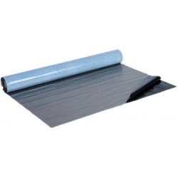 Option couverture bâche de toit autocollante pour abris toit plat