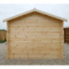 Abri de jardin bois massif 9m² - Madriers 28mm Gardy Shelter