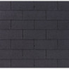 Shingles rectangulaires noir - paquets de 3m²