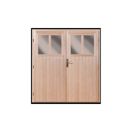 Double porte supplémentaire pour abri Juist 5