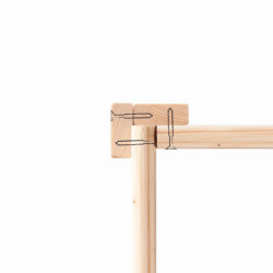 Abri de jardin adossé en bois vitrifié gris 8m² Wandlitz 5 Karibu