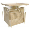 Abri de jardin en bois brut 3,26m² Merseburg 3 Karibu