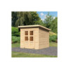 Abri de jardin en bois massif brut 4,54m² Merseburg 4 - Karibu