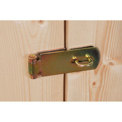 Abri de jardin en bois massif brut 5,18m² Merseburg 5 - KARIBU