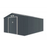 Cabane X-METAL 15m² gris foncé en métal