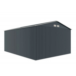 Cabane X-METAL 15m² gris foncé en métal