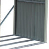 Abri bûches en métal anthracite 6 stères 302x119xH.190cm X-Metal